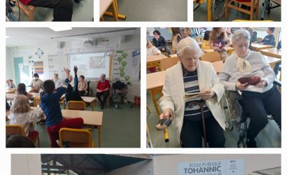 Echange Intergénérationnel entre la Villa Tohannic et l'école Tohannic